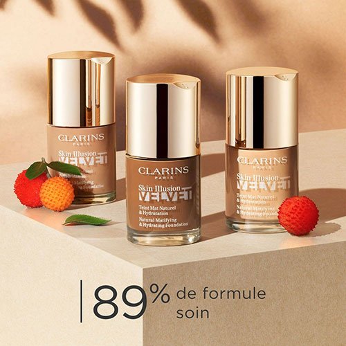 CLARINS Skin Illusion Velvet - Fond de Teint Mat Naturel &